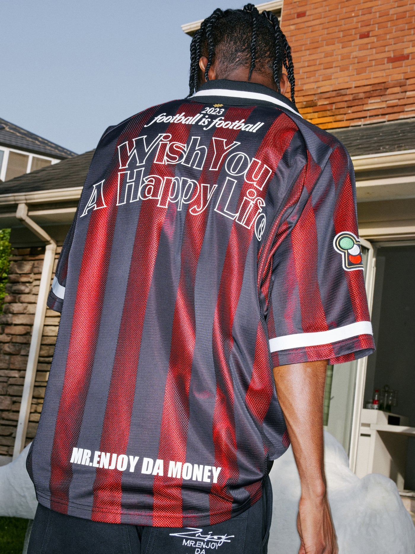 MEDM Vintage Soccer Jersey Polo