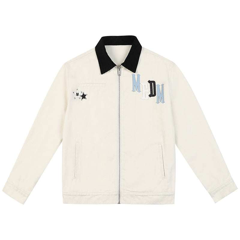 MEDM Leather Detroit Workwear Jacket