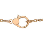 18K Rose Gold Green Sapphire Finesse Pendant Necklace