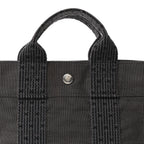 Canvas Herline PM Tote Grey
