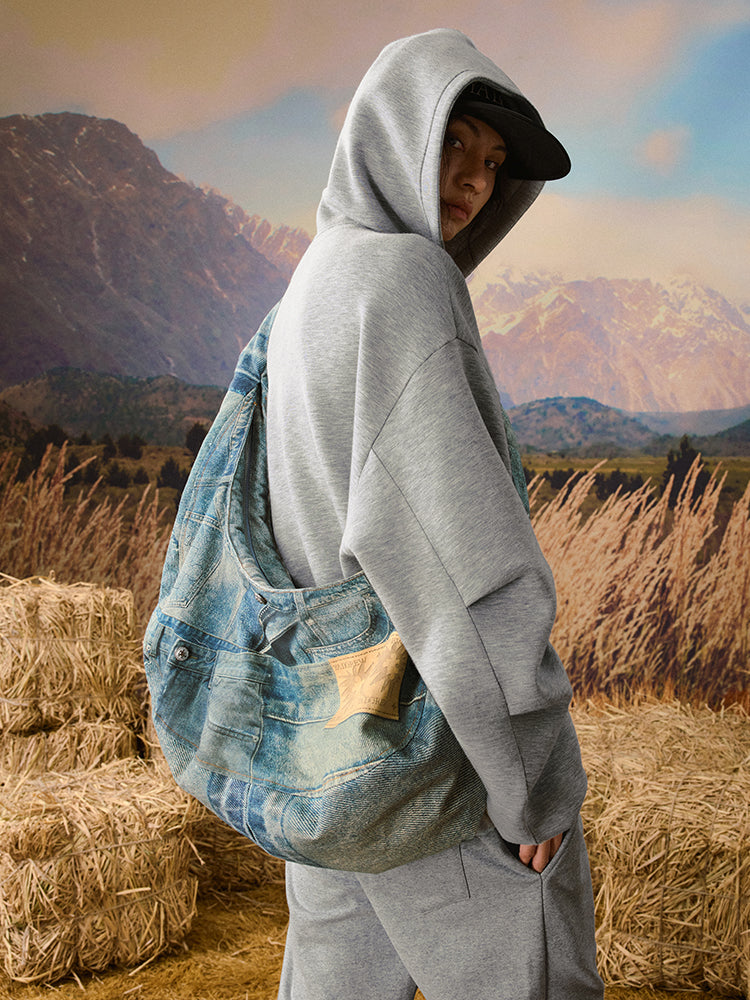 YADcrew Short Air Layer Zip Up Hoodie