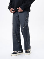F3F Select Flow Zipper Open Design Suit Pants