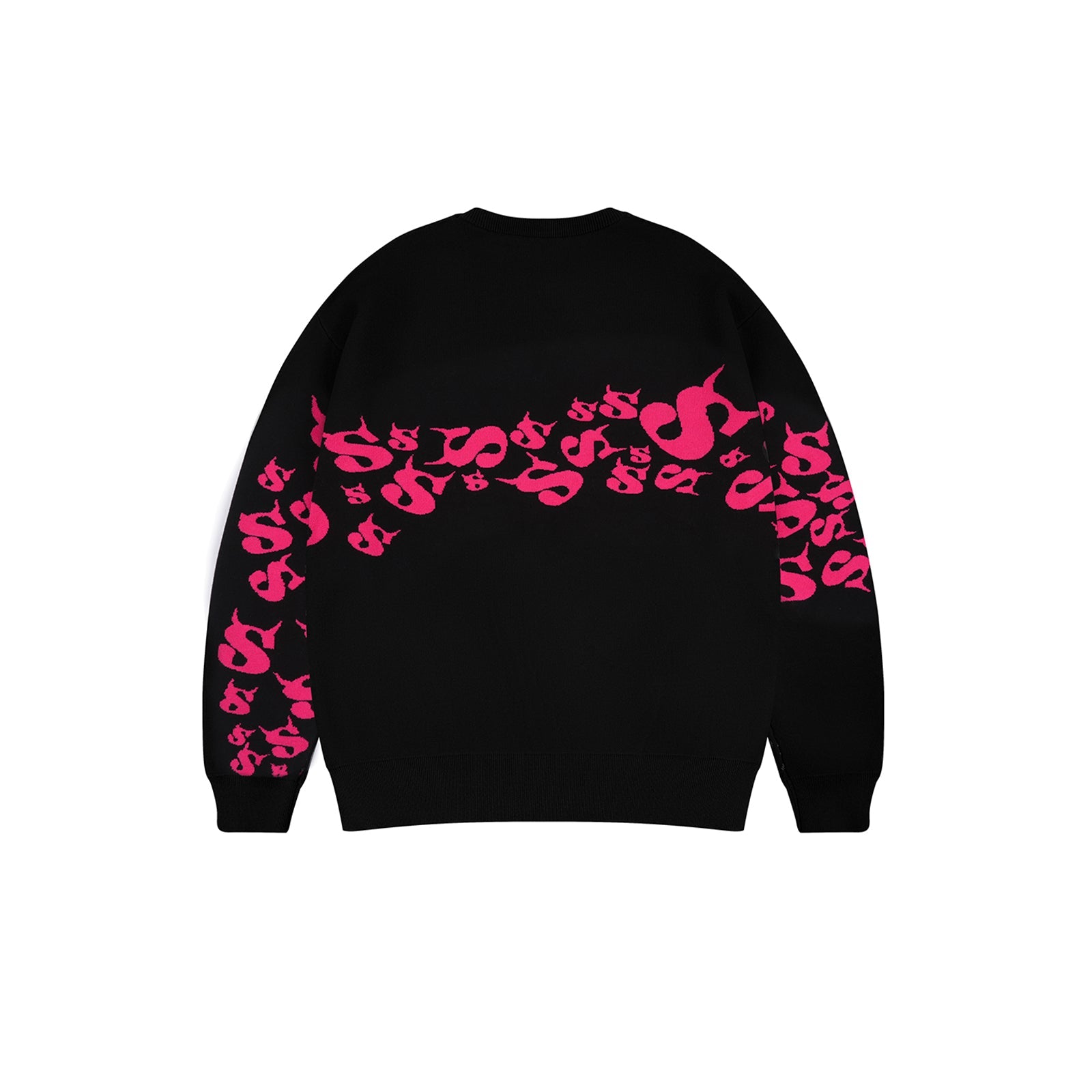 S45 Monster Spoof Logo Knit Sweater