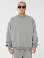 F2CE Embroidered LOGO Basic Pullover Sweatshirts