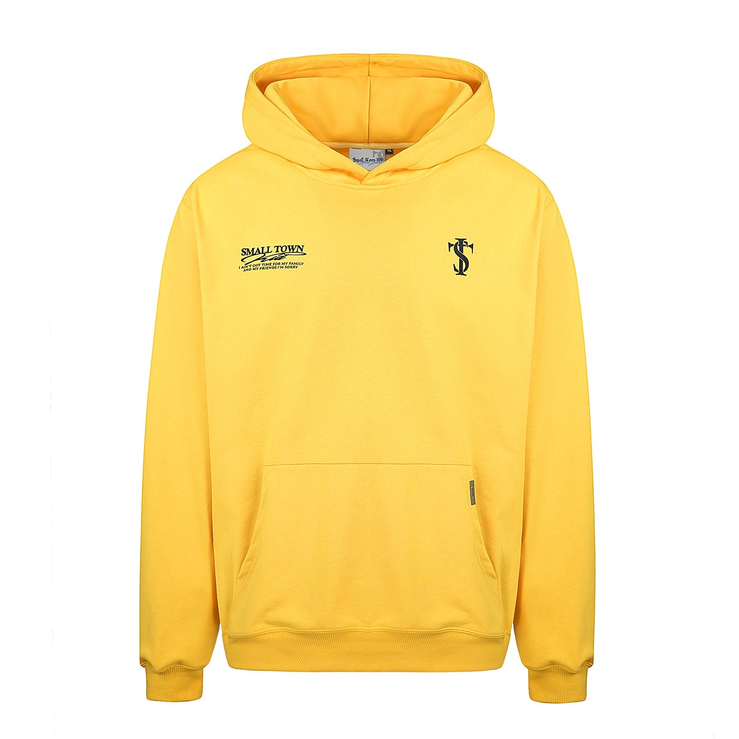 Small Town Kid Font Typography Logo Hoodie