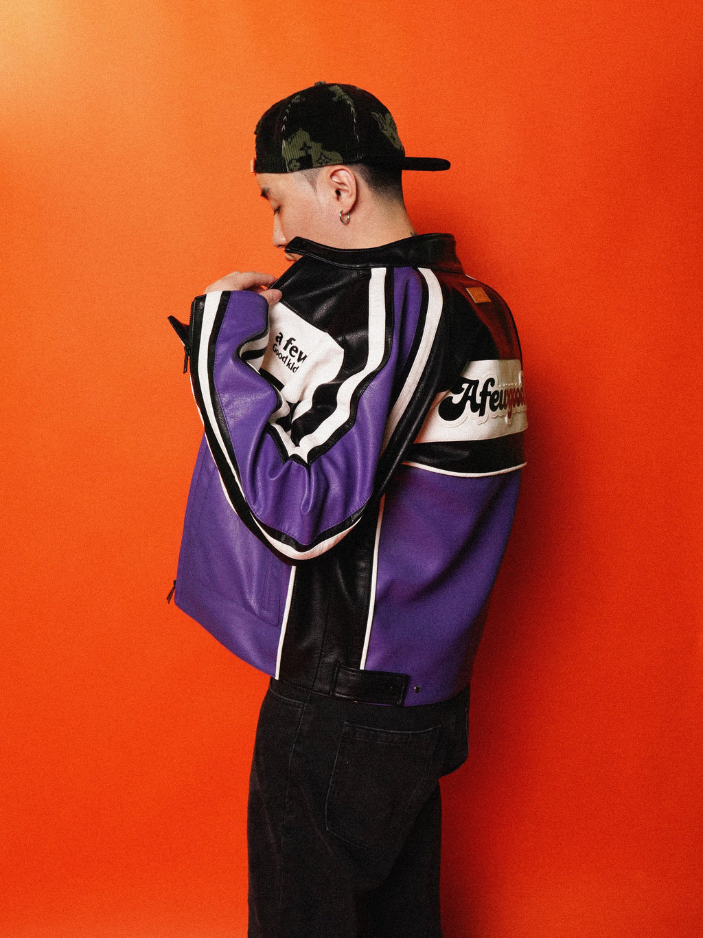 A Few Good Kids Moto Jacket / Biker Racing Jacket