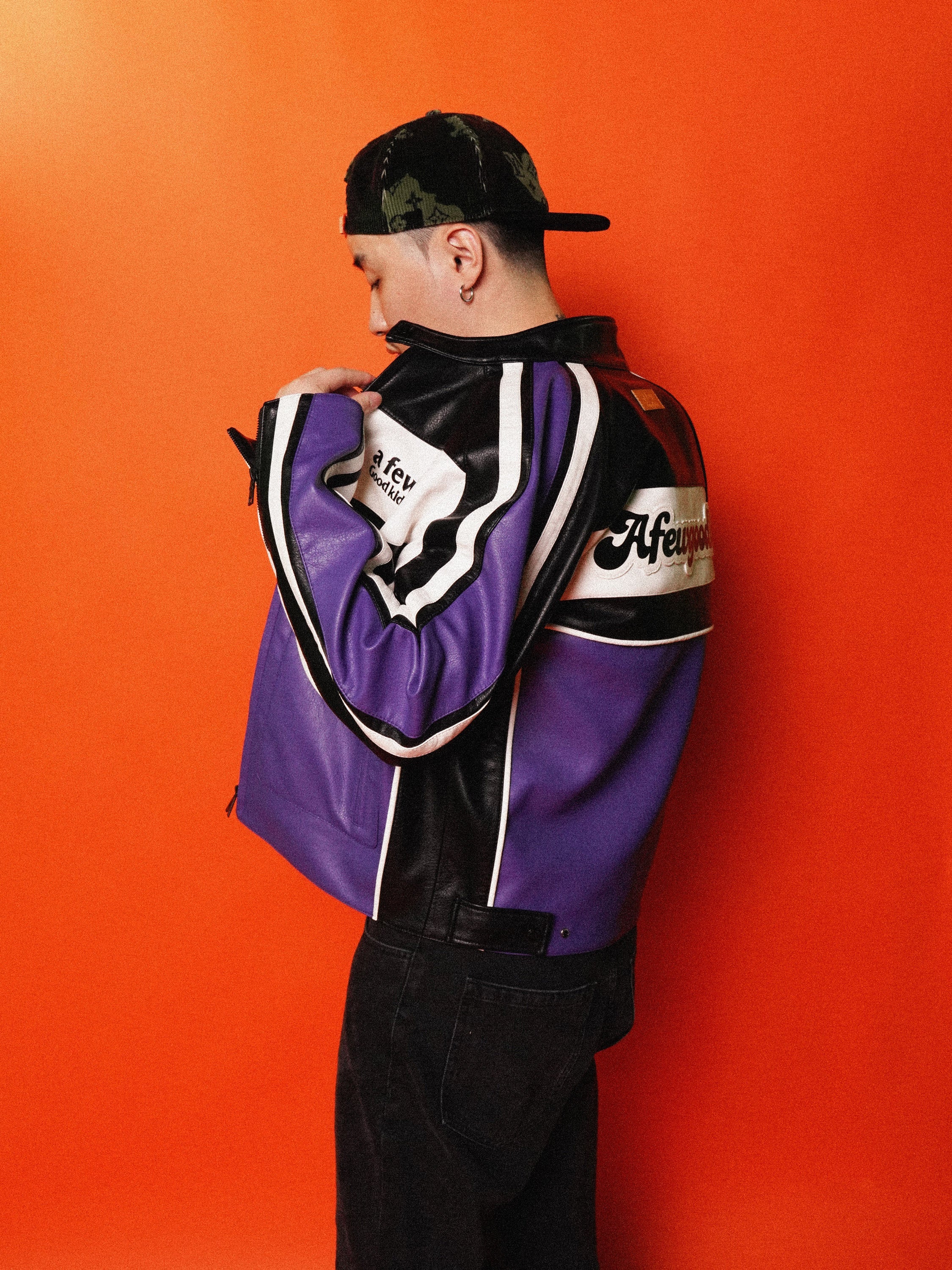 A Few Good Kids Moto Jacket / Biker Racing Jacket