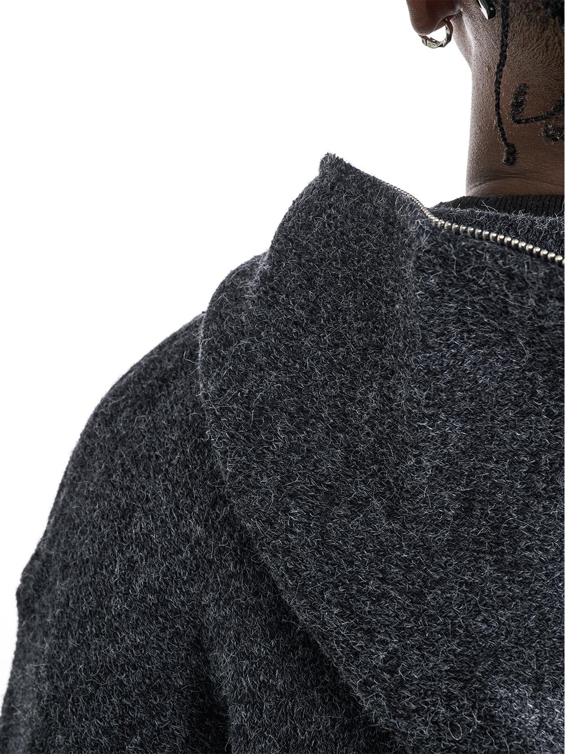 F3F Select Zip Up Knit Hoodie