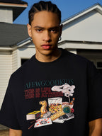 AFGK Cigarette Vintage Party Graphic Tee