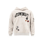 F3F Select Embroidered Faux Suede Hoodie