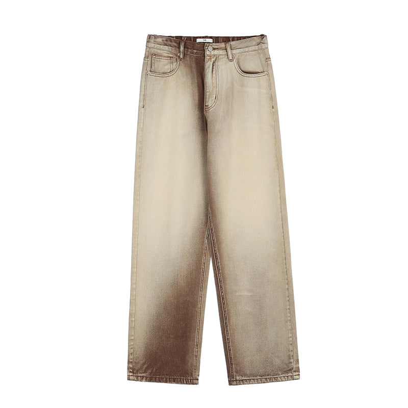 Washed Dad Denim Jeans