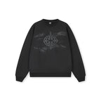 DICETINY Mottled Logo Printed Sweatshirt