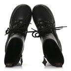 Mat Rubber Monogram LV Archlight Sneaker Boots 38 Black
