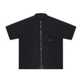 ANTIDOTE Zipper Studded Nylon Shirt