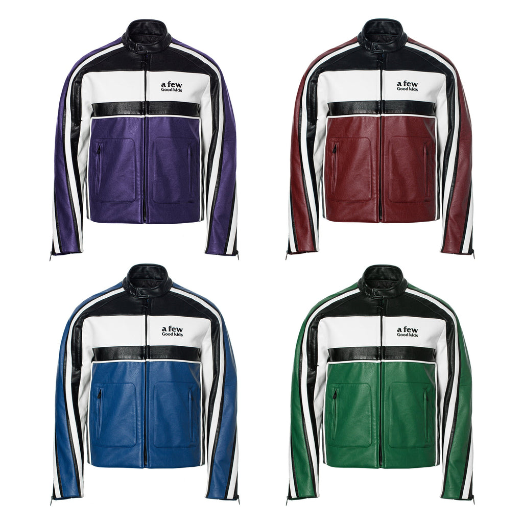 A Few Good Kids Moto Jacket / Biker Racing Jacket