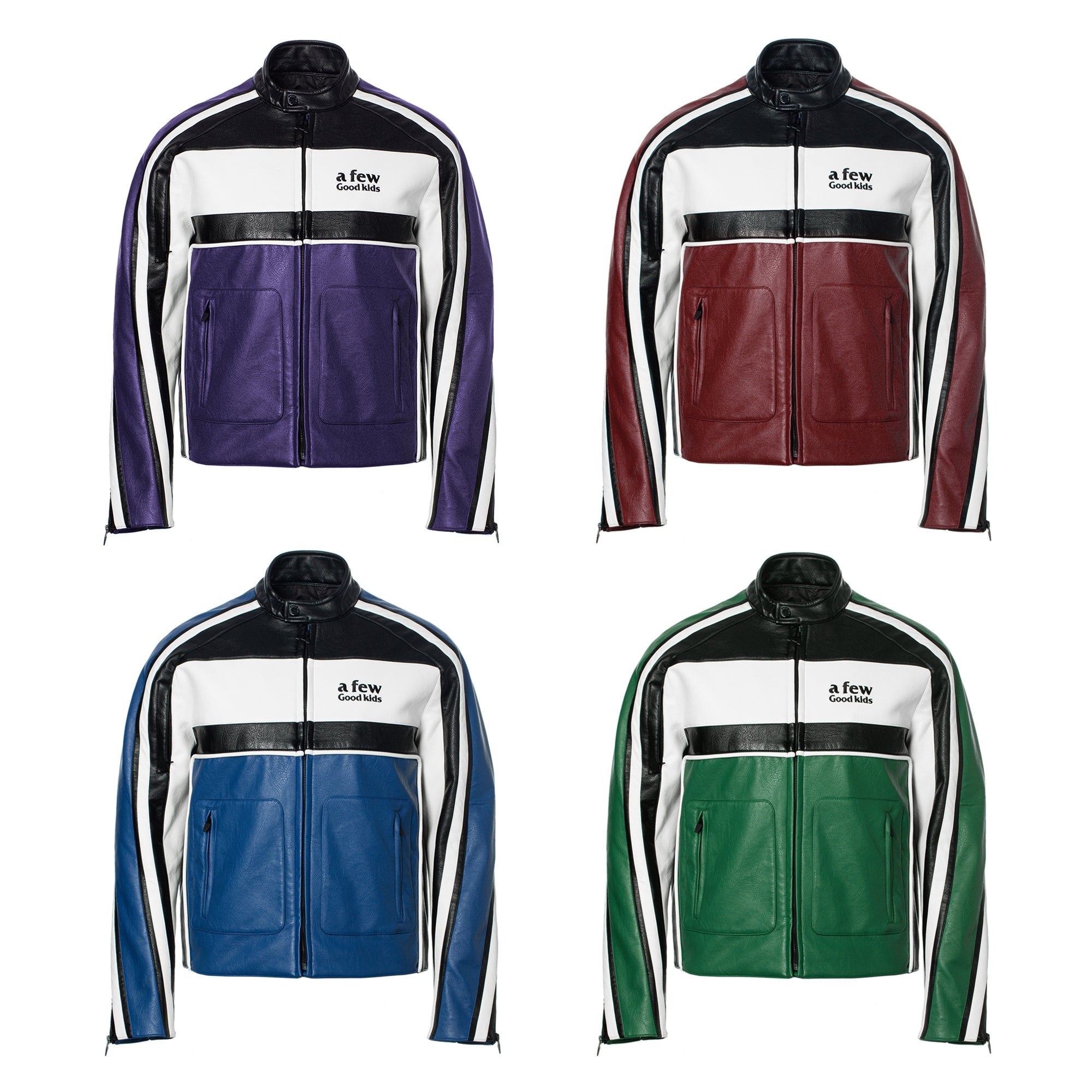 A Few Good Kids Moto Jacket / Biker Racing Jacket