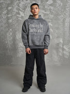 F3F Select Growing In The World Embroidered Suede Hoodie