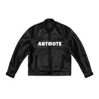 ANTIDOTE LOGO Motorcycle PU Leather Jacket