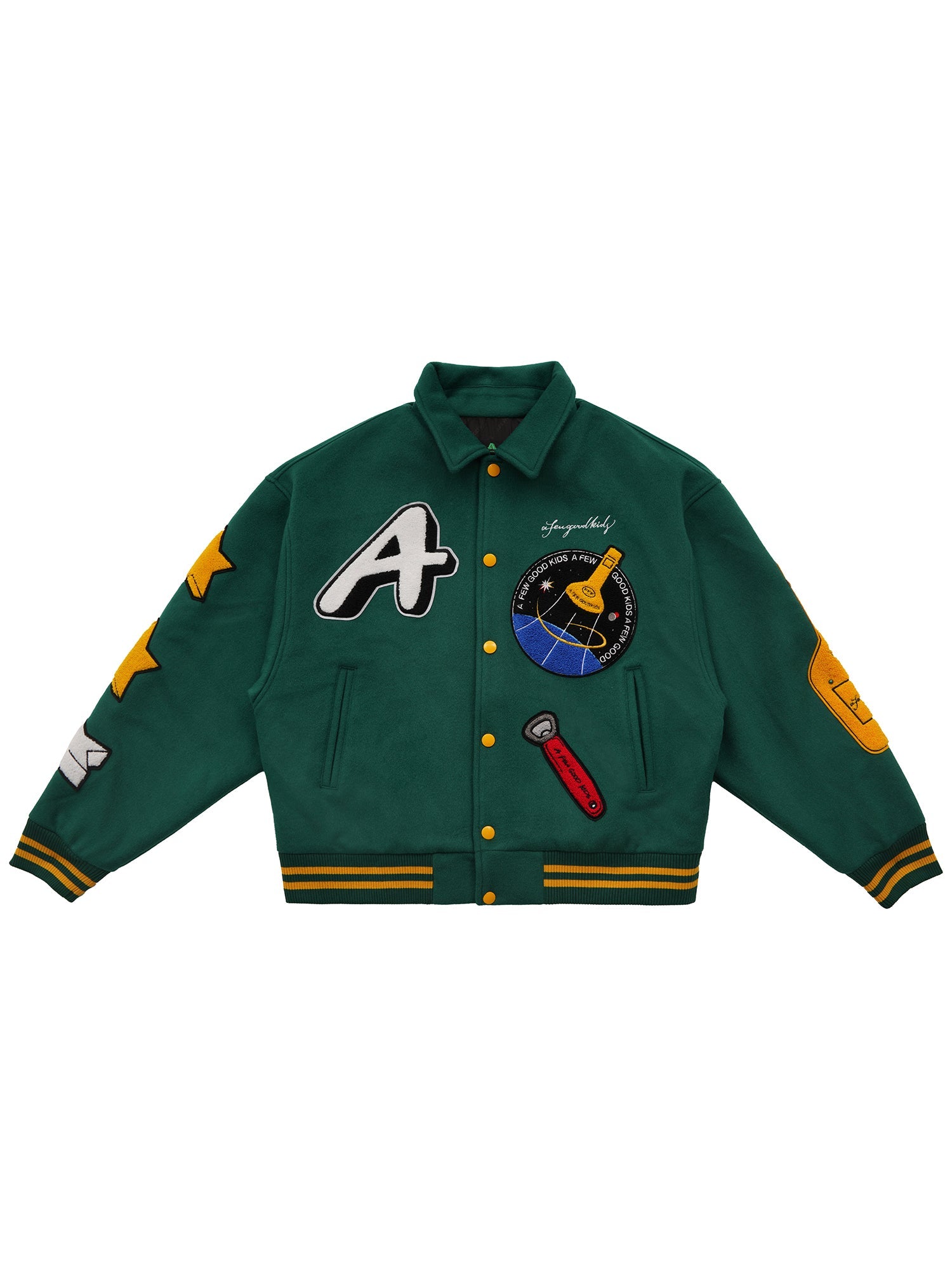 A Few Good Kids Rocket Collage Jacket