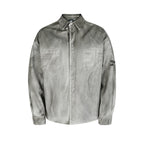 ANTIDOTE Gradient Washed Dye Long Sleeve Denim Shirt