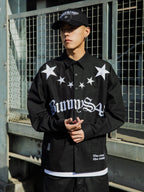 S45 Logo Star Embroidered Long Sleeve Shirt