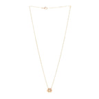 18K Rose Gold Diamond Extrait de Camélia Pendant Necklace