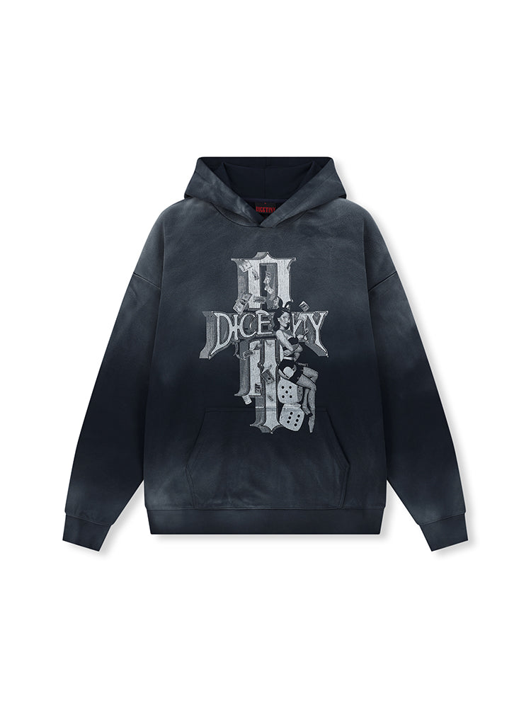 DICETINY Dice Empire Washed Hoodie