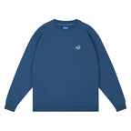 Wassup House Crab Graffiti Word Foam Printing Sweatshirt