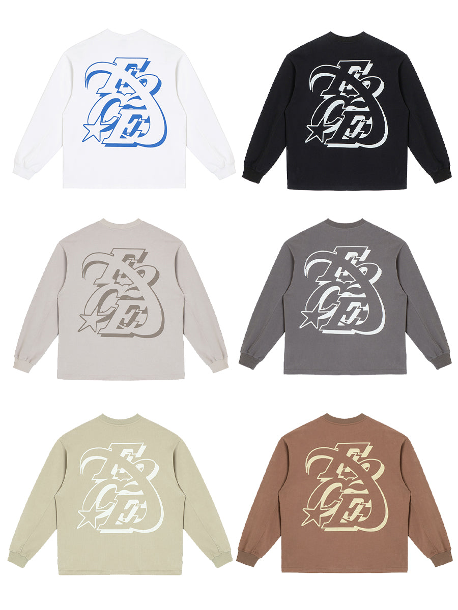 F2CE Basic Printing Logo Long Sleeved Tee