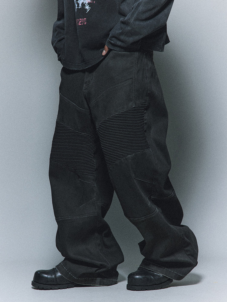 ANTIDOTE Wasteland Spray Dirty Motorcycle Pants