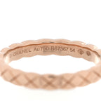 18K Beige Gold Mini Coco Crush Ring 54 7