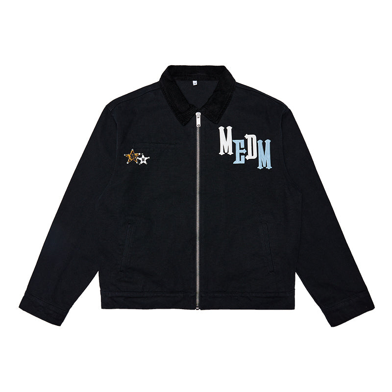MEDM Leather Detroit Workwear Jacket
