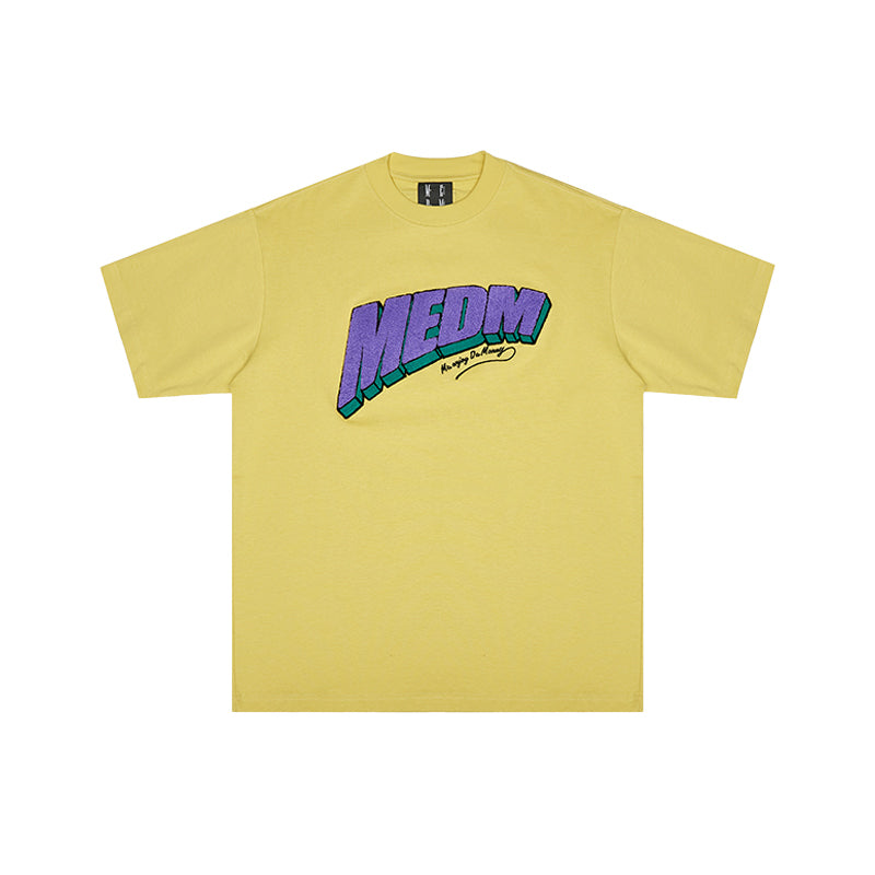 MEDM Oblique Row Logo Tee
