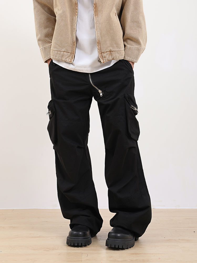 F3F Select 3D Pockets Wide Legged Paratrooper Work Pants