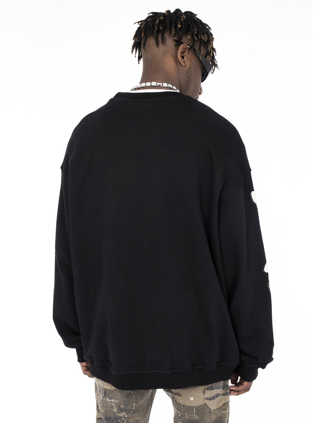 Patch Skeleton Sweatshirts