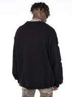 Patch Skeleton Sweatshirts