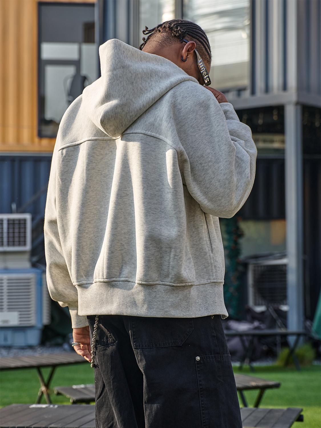 F3F Select Deconstructed Zip Up Hoodie