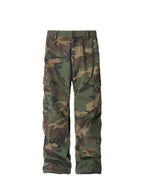 ANTIDOTE Camouflage Washed Hole Baggy Cargo Pants