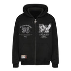 Small Town Kid x MEDM Peace Dove Logo Zip Up Hoodie