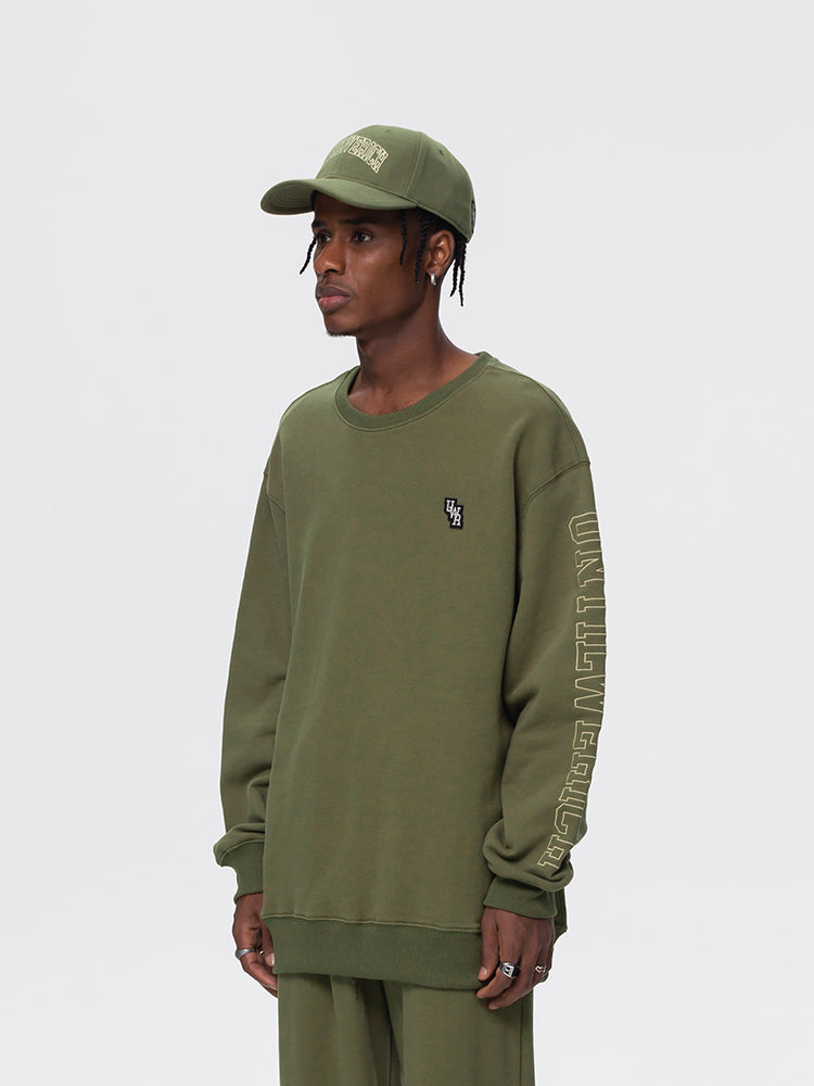 UNTILWERICH Logo Embroidered Sweatshirt