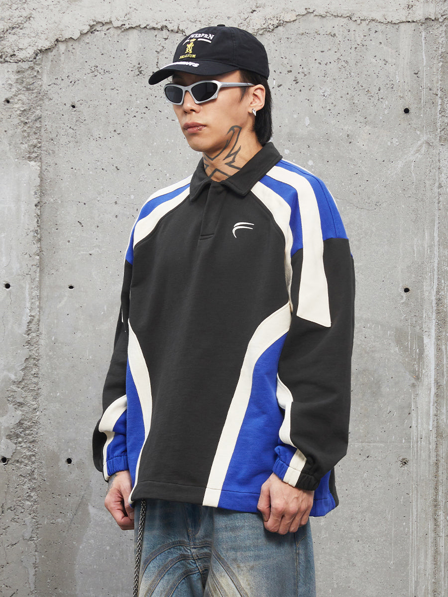 F2CE 3D Embroidery Logo Lapel Polo