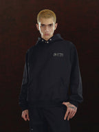 DICETINY Metal Logo & Button Hoodie