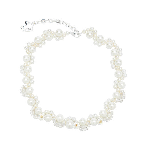 NboStore Daisy & Pearl Necklace