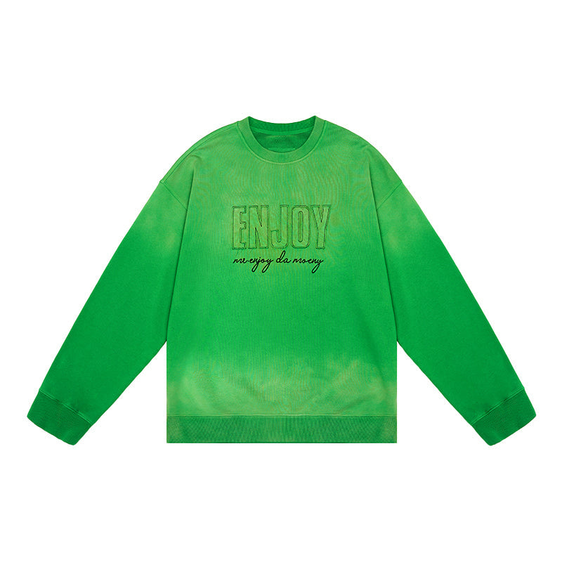 MEDM Gradient Embroidery Sweatshirts