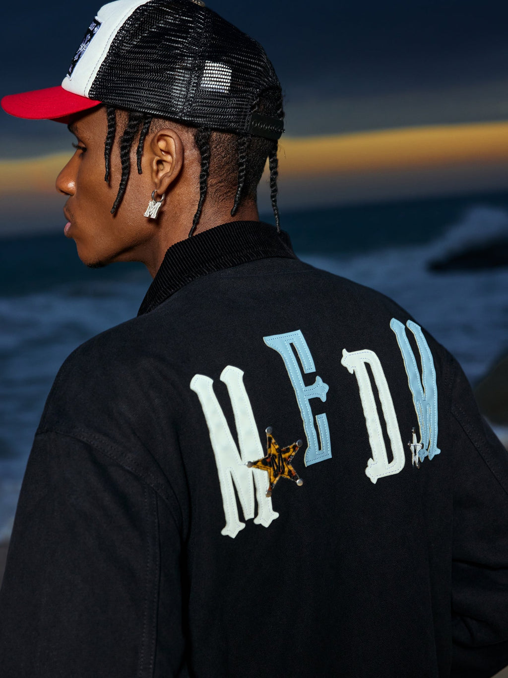 MEDM Leather Detroit Workwear Jacket