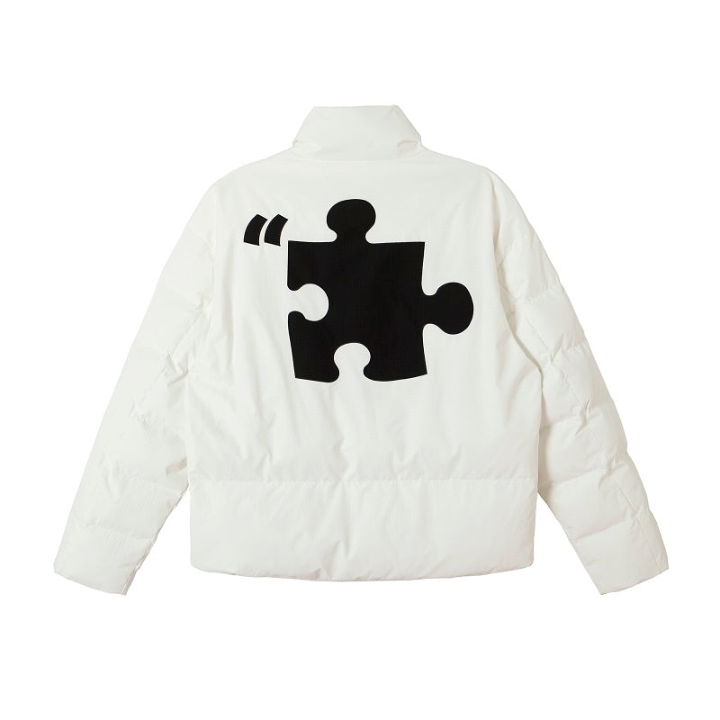 YADcrew Two Color Puzzle Cotton Jacket