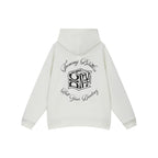 DICETINY Dice Roll Foam Letter Print Hoodie