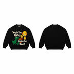 F3F Select Smiley Face Graffiti Expression Printing Sweatshirts