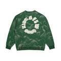 AFGK Wave Pattern Washed Old Sweatshirt