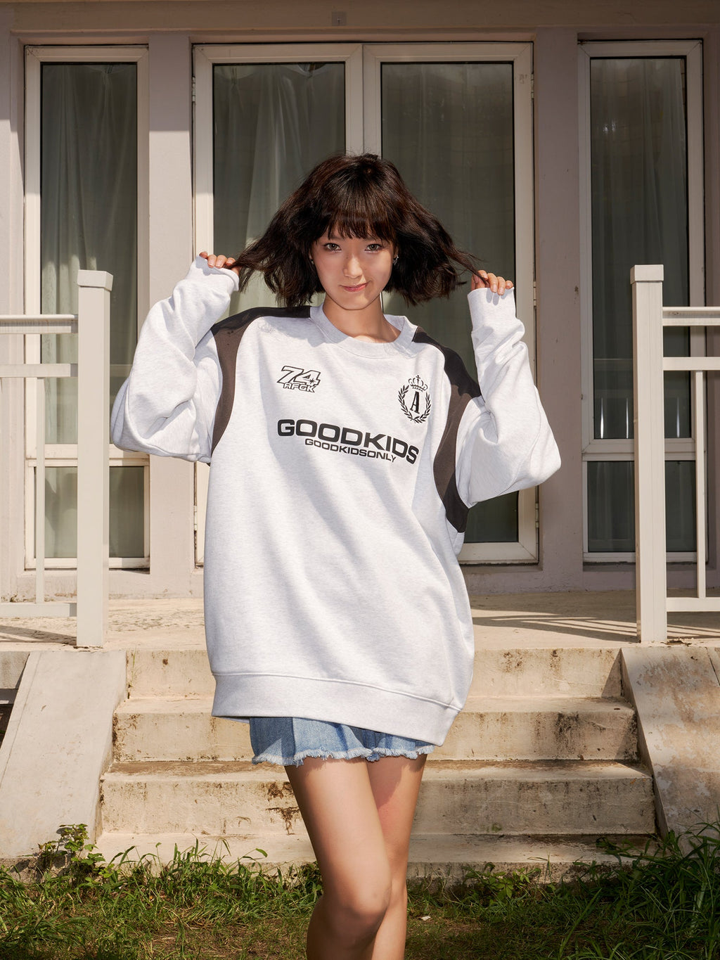 AFGK Curler Block Logo Sweatshirt